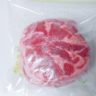 ラム肉の冷凍保存☆